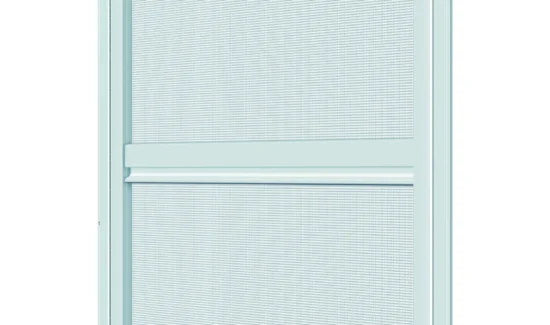 Insektenschutz-Fenster mit weißem Rahmen